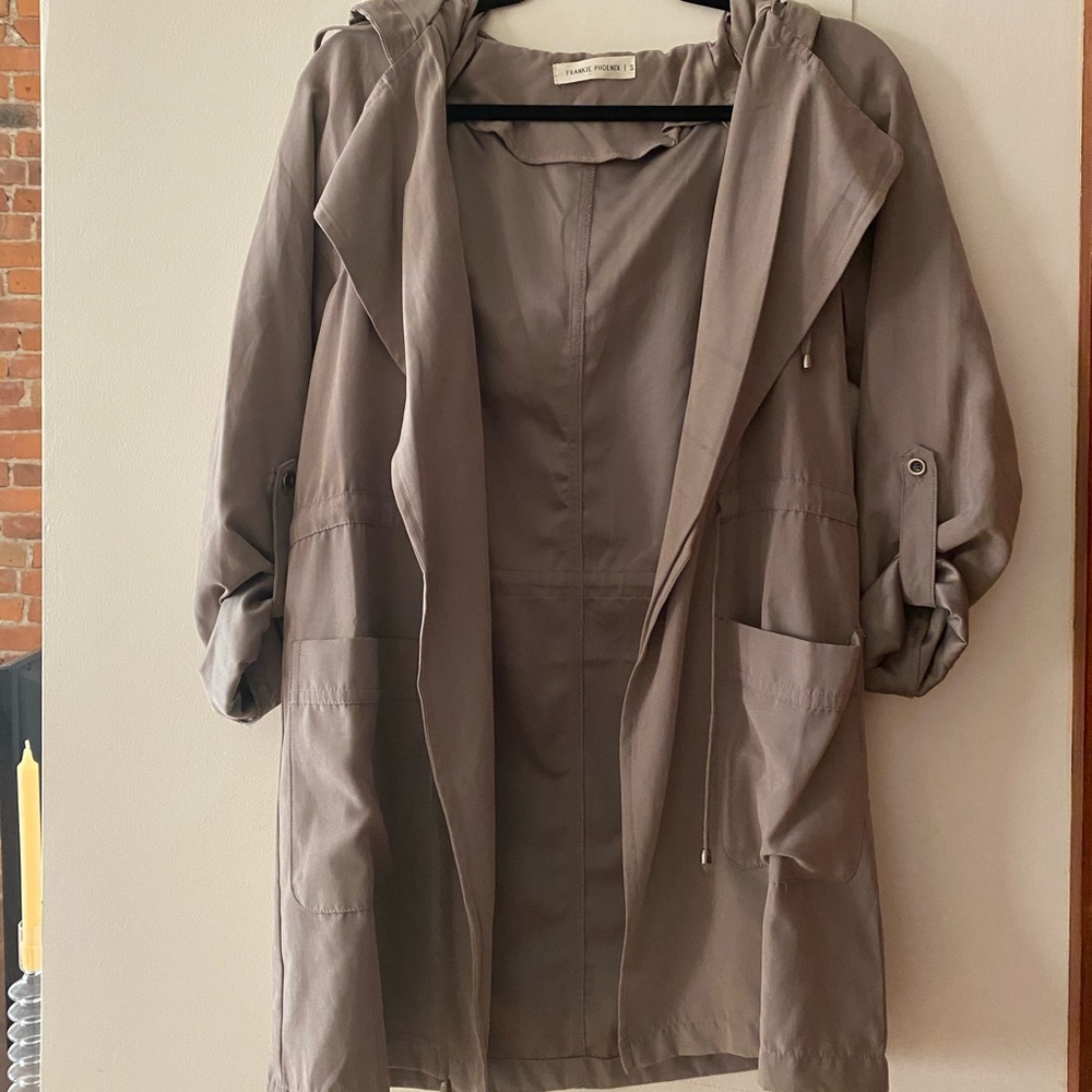 Avery Utility Jacket in Gray
